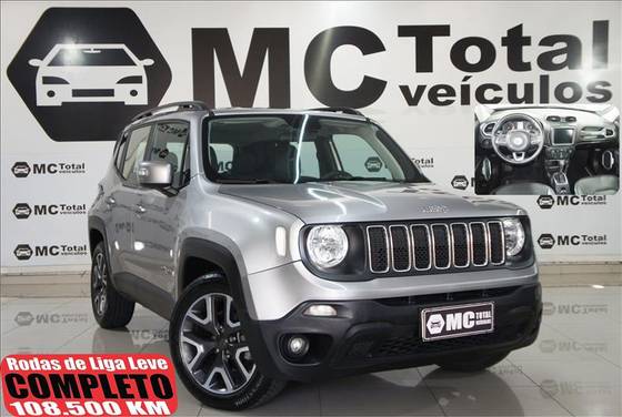 JEEP RENEGADE 1.8 16V FLEX LONGITUDE 4P AUTOMÁTICO JEEP RENEGADE 1.8 16V FLEX LONGITUDE 4P AUTOMÁTICO